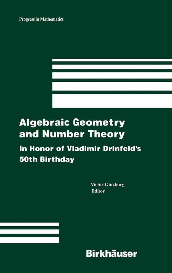 Algebraic Geometry And Number Theory by Victor Ginzburg, Hardcover | Indigo Chapters