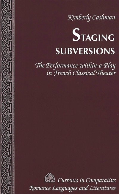 Staging Subversions by Kimberly Cashman, Hardcover | Indigo Chapters