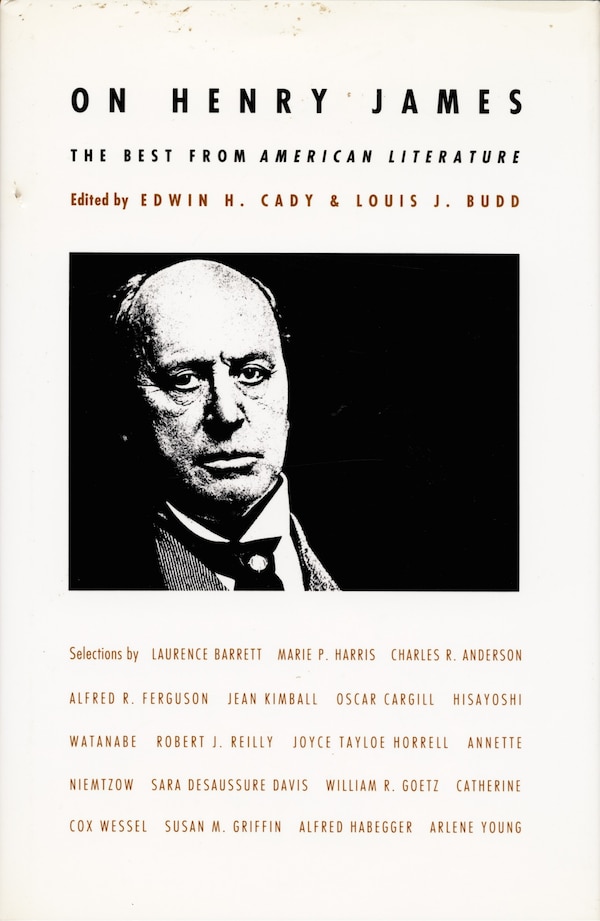 On Henry James by Edwin H. Cady, Hardcover | Indigo Chapters