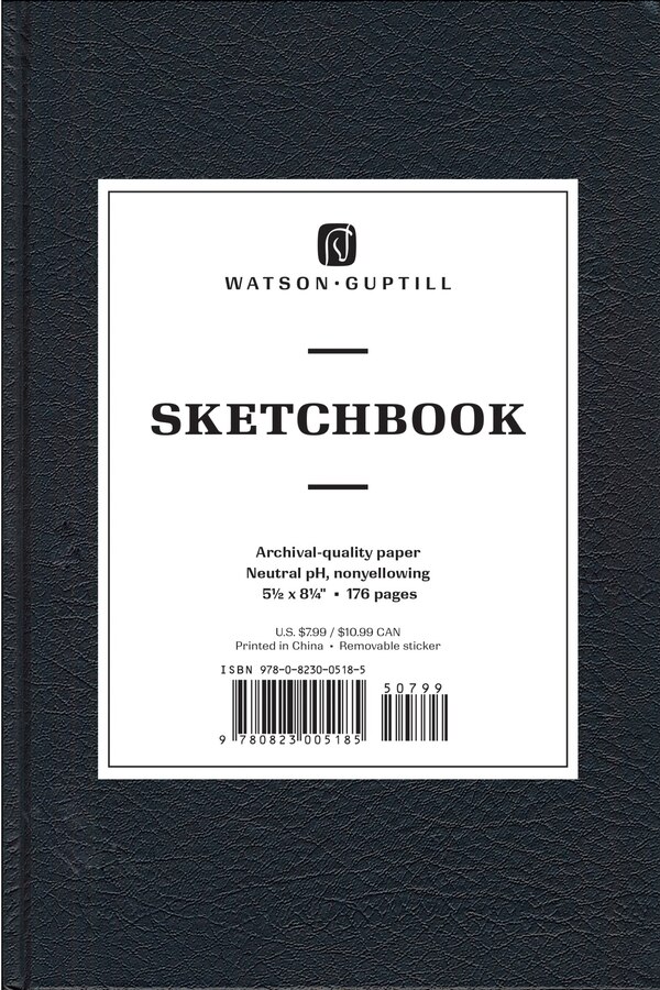 Medium Sketchbook (kivar Black) by Watson-guptill, Hardcover | Indigo Chapters