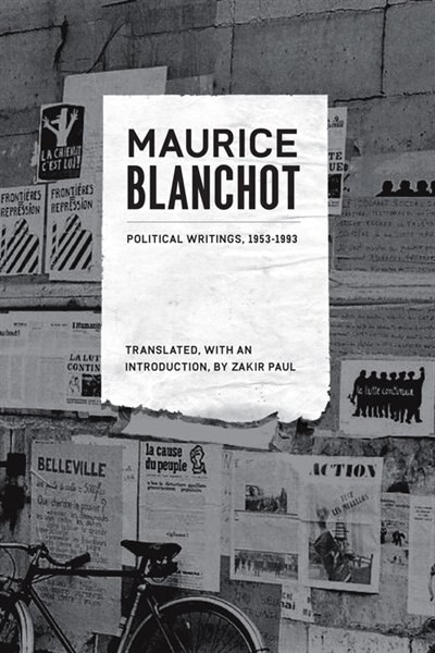 Political Writings 1953-1993 by Maurice Blanchot, Hardcover | Indigo Chapters