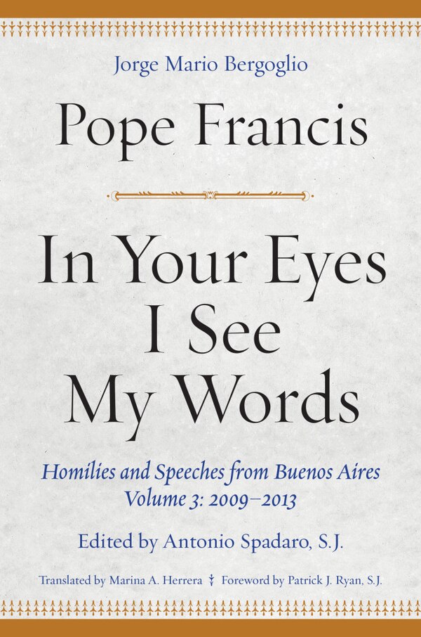 In Your Eyes I See My Words by Pope Francis, Hardcover | Indigo Chapters