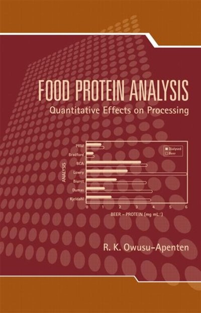 Food Protein Analysis by Richard Owusu-apenten, Hardcover | Indigo Chapters