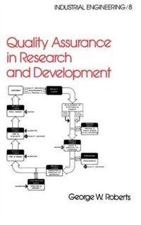 Quality Assurance In Research And Development by Roberts, George W., Hardcover | Indigo Chapters