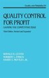 Quality Control For Profit by Ronald H Lester, Hardcover | Indigo Chapters