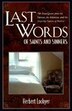 Last Words of Saints and Sinners by Herbert Lockyer, Paperback | Indigo Chapters