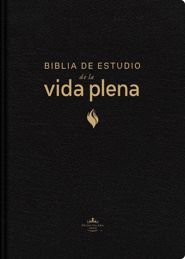 RVR60 Biblia de estudio de la vida plena Edición clásica Piel fabricada Negro con Índice Palabras de Jesús en rojo Comfort Print | Indigo Chapters