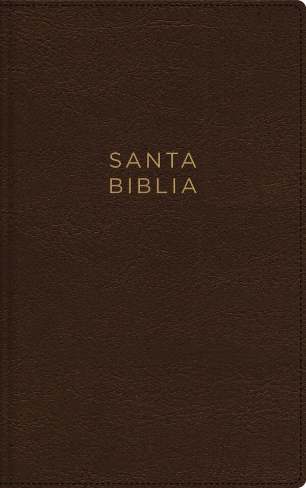 NBLA Santa Biblia Ultrafina Letra grande Leathersoft Café Palabras de Jesús en rojo by Nbla-nueva Biblia De Las Américas | Indigo Chapters