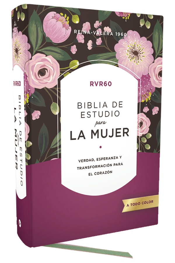 RVR60 Biblia de estudio para la mujer Tapa dura Interior a color Comfort Print by RVR 1960- Reina Valera 1960, Hardcover | Indigo Chapters
