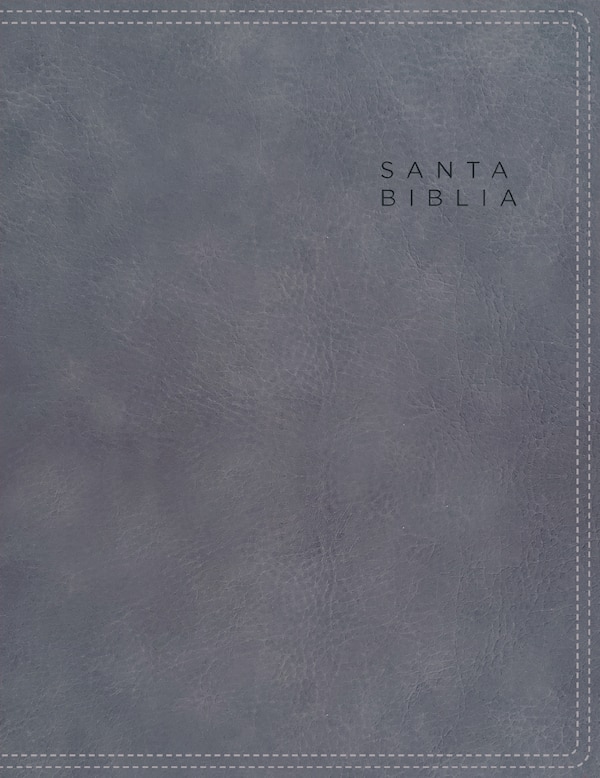 NBLA Santa Biblia Edición para notas Leathersoft Gris azulado by Nbla-nueva Biblia De Las Américas, Leather/Fine Binding | Indigo Chapters