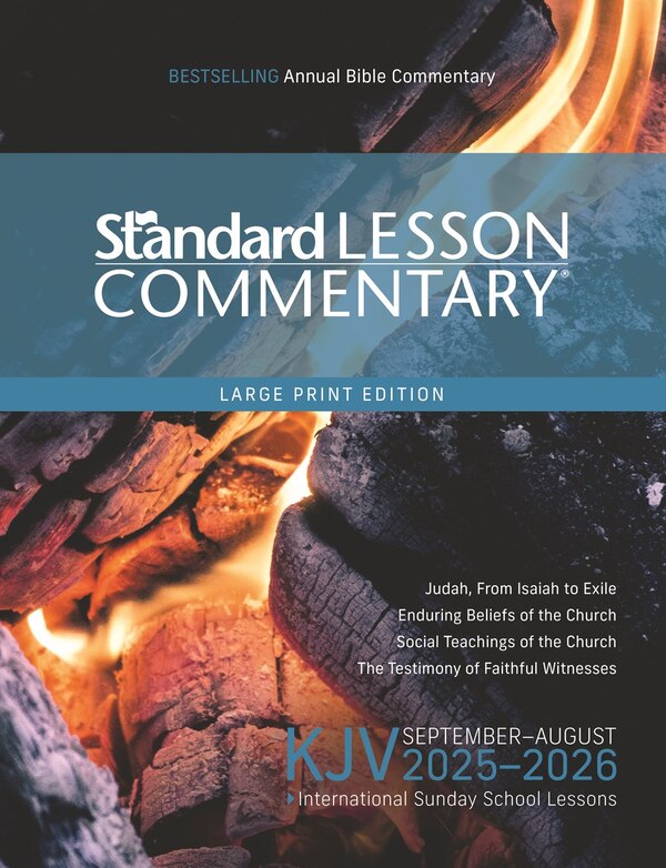 KJV Standard Lesson Commentary Large Print Edition 2025-2026 by STANDARD STANDARD PUBLISHING, Paperback | Indigo Chapters