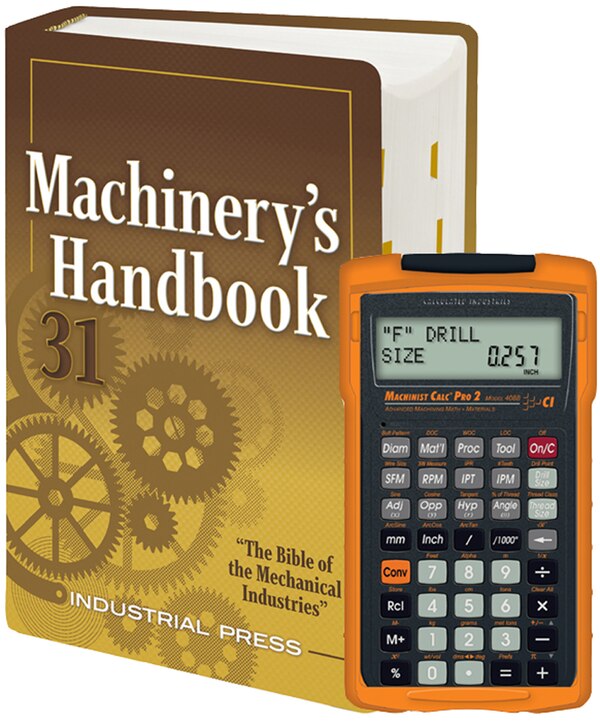 Machinery's Handbook & Calc Pro 2 Combo: Large Print by Erik Oberg, Book & Toy | Indigo Chapters