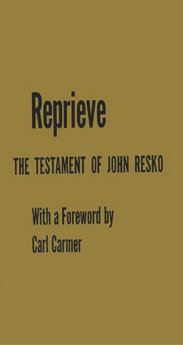 Reprieve by John Resko, Hardcover | Indigo Chapters