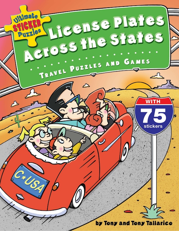 Ultimate Sticker Puzzles: License Plates Across the States by Tony Tallarico, Paperback | Indigo Chapters
