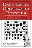 Easy Latin Crossword Puzzles by Betty Wallace Robinett, Paperback | Indigo Chapters