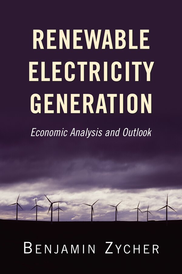 Renewable Electricity Generation by Benjamin Zycher, Paperback | Indigo Chapters