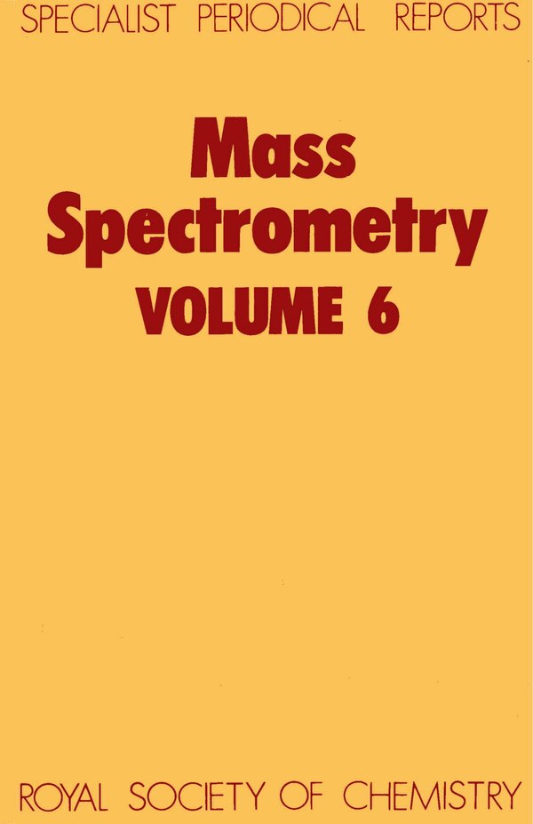 Mass Spectrometry by R A W Johnstone, Perfect | Indigo Chapters