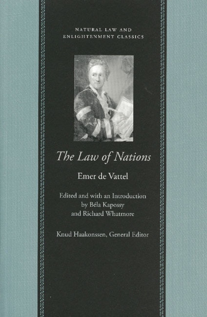 The LAW OF NATIONS by Emer De Vattel, Paperback | Indigo Chapters