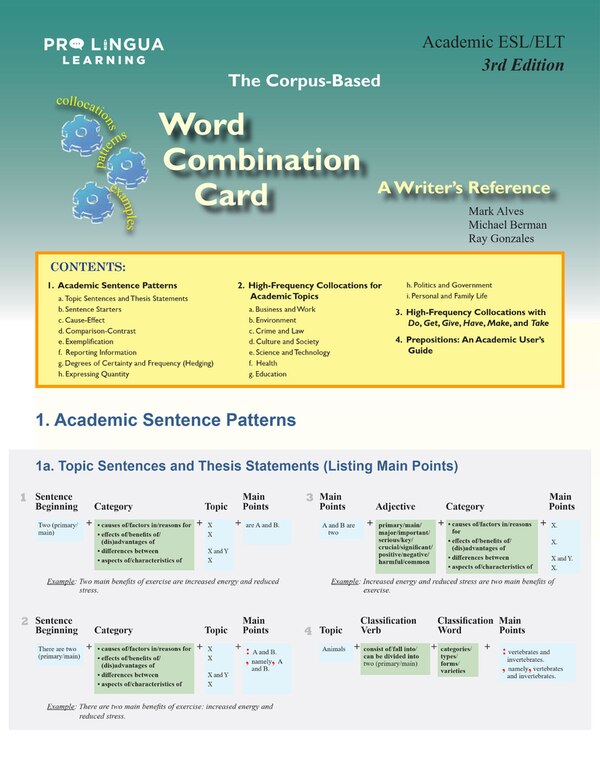 The Word Combination Card by Ray Gonzales, Paperback | Indigo Chapters