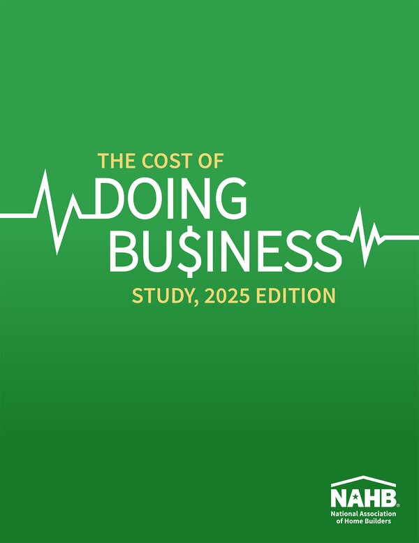 The Cost of Doing Business Study 2025 Edition by Nahb Business Management & Information Technology, Paperback | Indigo Chapters