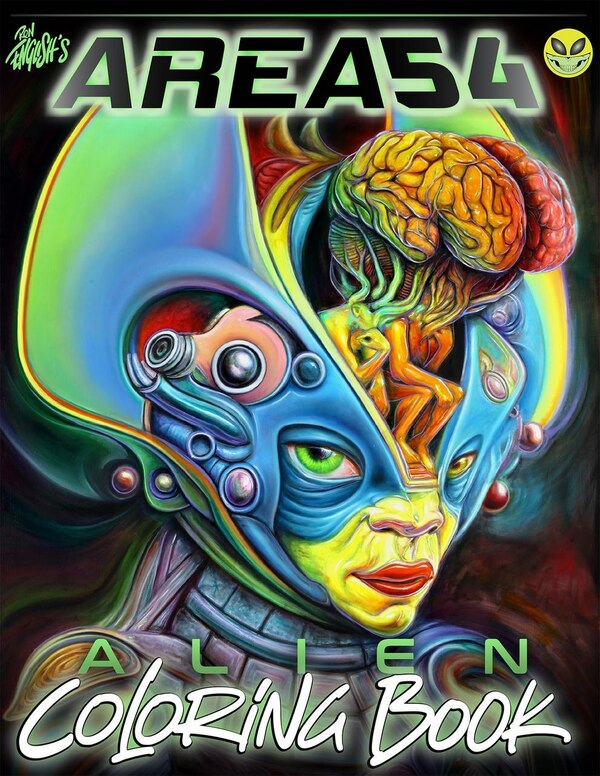 Ron English's Area 54 Alien Coloring Book, Paperback | Indigo Chapters