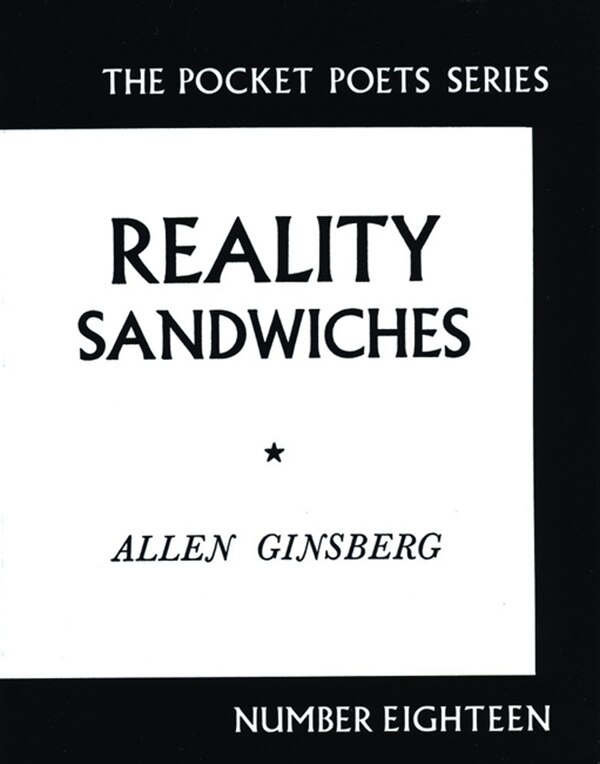 Reality Sandwiches by Allen Ginsberg, Paperback | Indigo Chapters