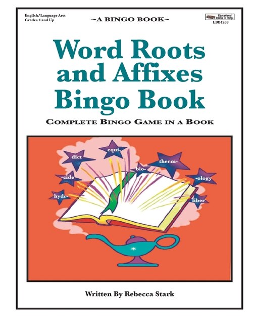 Word Roots and Affixes Bingo Book by Rebecca Stark, Paperback | Indigo Chapters