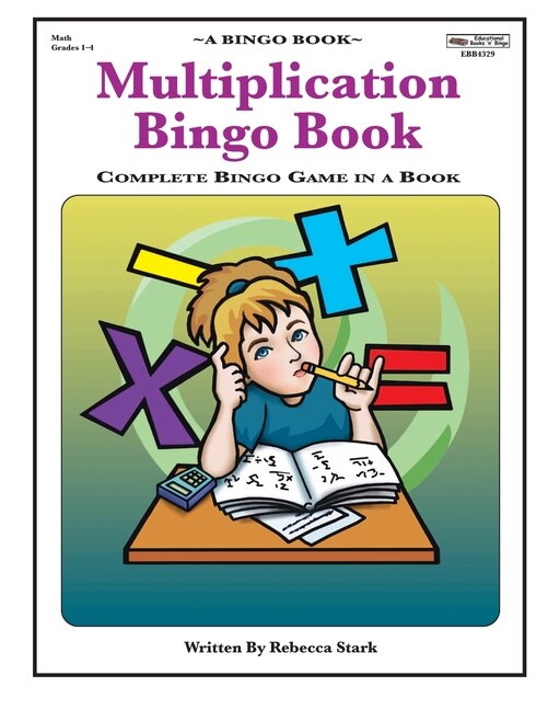 Multiplication Bingo Book by Rebecca Stark, Paperback | Indigo Chapters