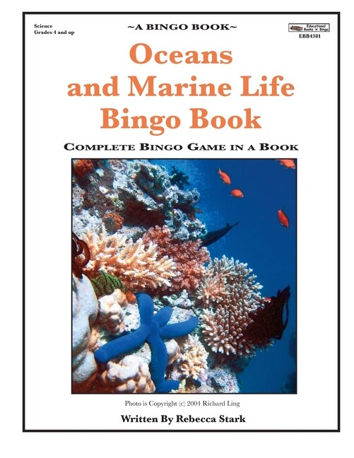 Oceans and Marine Life Bingo Book by Rebecca Stark, Paperback | Indigo Chapters