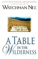 A Table in the Wilderness by Watchman Nee, Paperback | Indigo Chapters