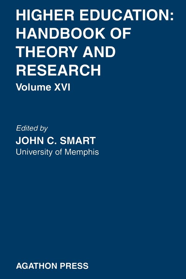 Higher Education: Handbook of Theory and Research by J.C. Smart, Paperback | Indigo Chapters