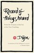 Record of Things Heard by THOMAS CLEARY, Paperback | Indigo Chapters