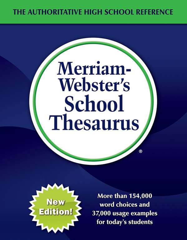 Merriam-Webster’s School Thesaurus, Hardcover | Indigo Chapters