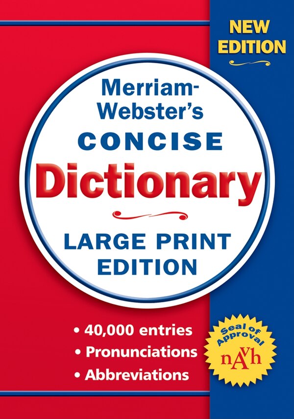 Merriam-Webster’s Concise Dictionary, Paperback | Indigo Chapters