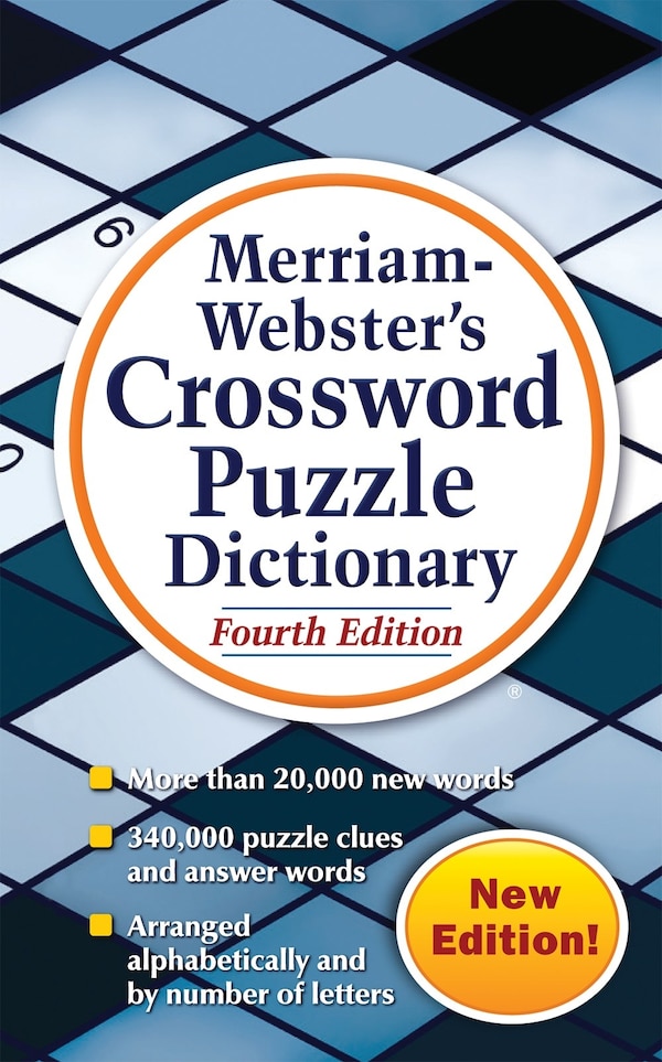 Merriam-Webster’s Crossword Puzzle Dictionary, Mass Market Paperback | Indigo Chapters