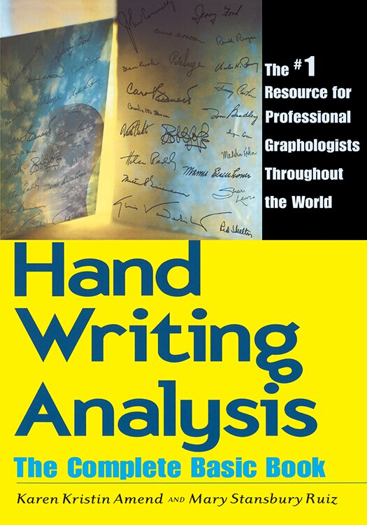 Handwriting Analysis by Karen Kristin Amend, Paperback | Indigo Chapters