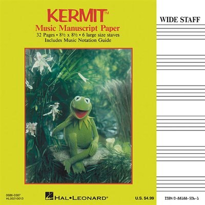 Kermit Manuscript Paper, Paperback | Indigo Chapters