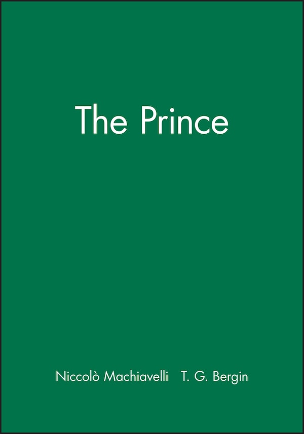 The Prince by Niccolò Machiavelli, Paperback | Indigo Chapters