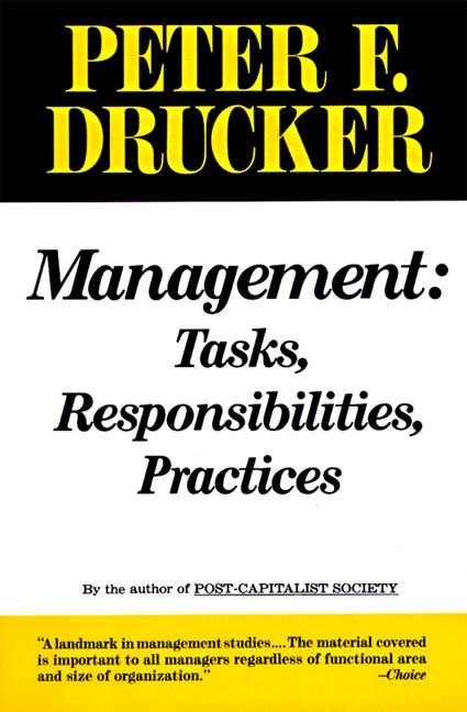 Management by Peter F. Drucker, Paperback | Indigo Chapters