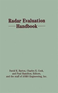 Radar Evaluation Handbook by Barton Barton, Hardcover | Indigo Chapters