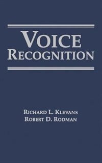 Voice Recognition by Klevans Klevans, Hardcover | Indigo Chapters
