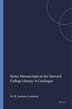 Syriac Manuscripts in the Harvard College Library: A Catalogue by Moshe Henry Goshen-Gottstein, Paperback | Indigo Chapters