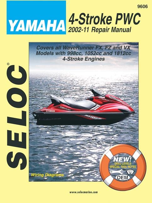 Yamaha Personal Watercraft 2002-11 Repair Manual by Seloc Seloc, Paperback | Indigo Chapters