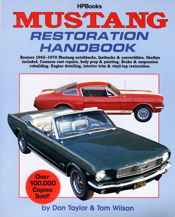 Mustang Restoration Handbook by Don Taylor, Paperback | Indigo Chapters