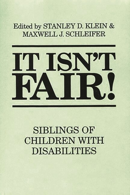 It Isn't Fair by Stanley D. Klein, Paperback | Indigo Chapters