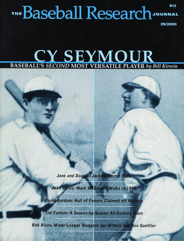 The Baseball Research Journal (BRJ) Volume 29 by Society for American Baseball Research (SABR), Paperback | Indigo Chapters