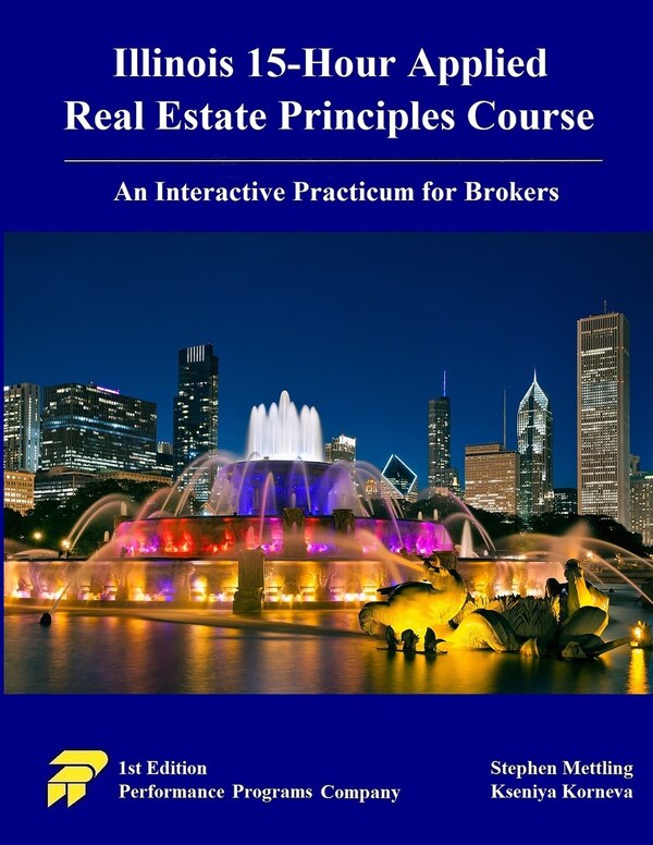 Illinois 15-Hour Applied Real Estate Principles Course by Stephen Mettling, Paperback | Indigo Chapters