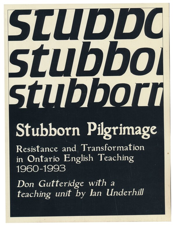 Stubborn Pilgrimage by Don Gutteridge, Paperback | Indigo Chapters