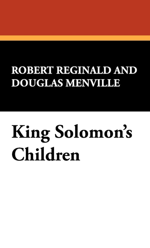King Solomon's Children by Robert Reginald, Hardcover | Indigo Chapters
