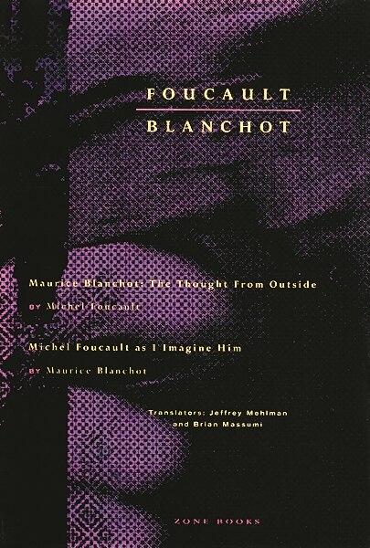 Foucault/Blanchot by Michel Foucault, Paperback | Indigo Chapters